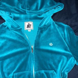 Y2K juicy couture velour hoodie